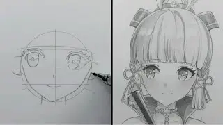 How To Draw Kamisato Ayaka with Ease! | Genshin Impact | ss_art1