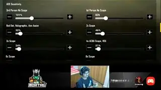 Best controls and perfect sensitivity of Mortal, Biubiu and Coffin || Spray like a pro