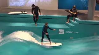 L&T Osnabrück Neueröffnung 2018.03.05  - Wellenreiten, Surfen, www.Hasewelle.de , Video