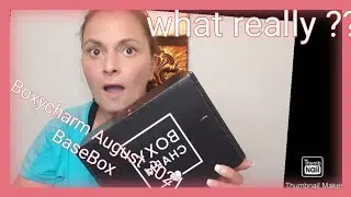 BOXYCHARM AUGUST 2021 BASEBOX