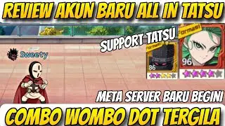 REVIEW AKUN SERVER BARU ALL IN TATSU UR🔥MUSUH AUTO RATA META DOT MAH - One Punch Man The Strongest