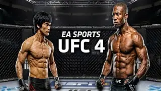 Bruce Lee vs Michael Paige [AI SIMULATION] UFC 4 