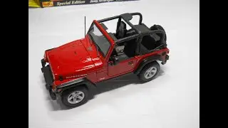 MAISTO 2004 DIECAST SPECIAL EDITION 1:18 JEEP WRANGLER RUBICON #31663