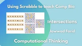 Using Scrabble to teach computational biology
