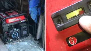 &ldquo;reading&rdquo; the FUEL GAUGE predator 9000 generator (harbor freight)