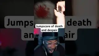 bro faded into the abyss 😂 #horrorgaming #gamingreactions #indiehorror #jumpscare #brionsan