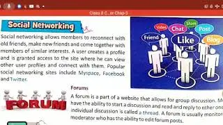 Class-8 Computer Chapter-3 Communication and online Services on Internet Part-1