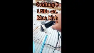 Grafting 90cm Satelite  dish  and found 5 Positions