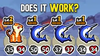 Tiger+Swordfish = MAX FUN | Super Auto Pets!