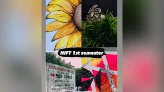 NIFT 1st semester assignments! #nift#niftpanchkula#assignments