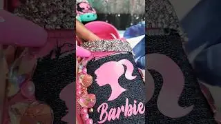 QUICK SIMPLE BARBIE PATCH CROCS #SHORTS