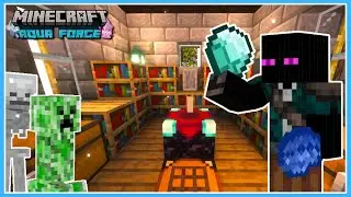 Полная настройка зачарования и пещер! | Minecraft Aqua Forge | Эпизод 6