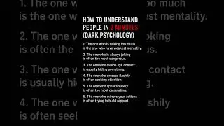 6 Dark Psychology Tricks to Read Anyone in 2 Minutes 😈🧠
