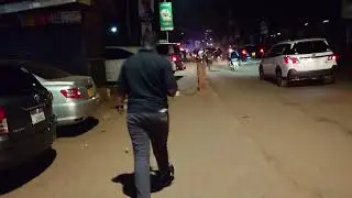 SAFEST COUNTRY at nightfall: 4K walking Tour of KAMPALA, UGANDA - centre to the suburbs of Wandegeya