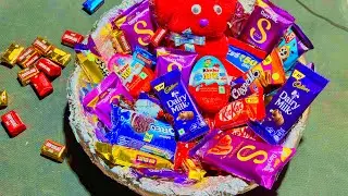 Chocolate Chocolates Satisfying Video Asmr Sweets Chocolate and Rainbow with Cutting Candy Asmr
