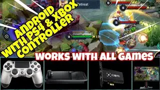 ** AOV MOBILE С КОНТРОЛЛЕРОМ ** ** КОНТРОЛЛЕР PS4 ДЛЯ ЛЮБОЙ ИГРЫ ДЛЯ ANDROID**