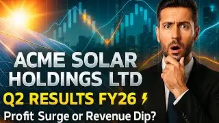 ACME Solar Holdings Ltd Q2 Results FY26 | acme solar share latest news | acme solar q2 results |
