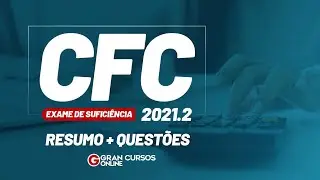 Exame de Sufici&ecirc;ncia CFC 2021.2 -  Resumo &ndash; Contabilidade de Custos: Prof. Egbert Buarque