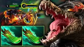 Wild Rift Renekton Baron Lane Gameplay in Season 20 (Build & Runes)