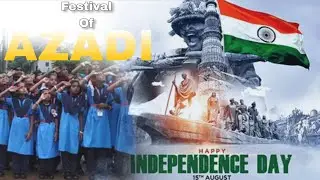 India Celebrates FREEDOM! 🇮🇳 | Independence Day | स्वातंत्र्य दिवस | School | kids | Travel Vlog