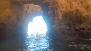 Lagos (Portugal), Kayaking inside the Ponta da Piedade caves
