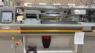 China factory of produce flyknit shoes upper shoes vamp knitting machine with factory price