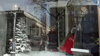The Christmas window displays are back at the Clerys building - take a look