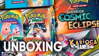 UNBOXING ECLIPSE C&Oacute;SMICO  (SM12) - Pok&eacute;monTGC