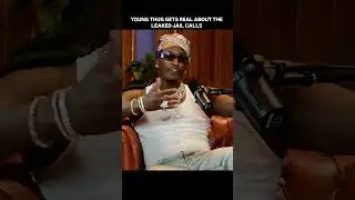 YOUNG THUG GETS REAL ABOUT THE LEAKED JAIL CALLS #youngthugger #trending