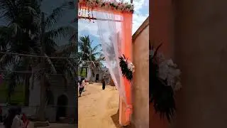 simple entry gate decoration ll low budget entry gate decoration ll #shorts #trending