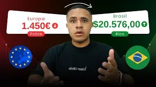 É MELHOR SER RICO NO BRASIL OU POBRE NA EUROPA 🇪🇺