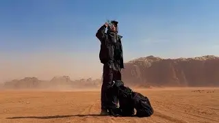 Solo Exploring the Wadi Rum Desert in Jordan. 🇯🇴