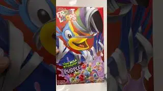🎃 Kellogg's Froot Loops Spooky 👻 Color Change Milk Limited Edition Breakfast Cereal #frootloops