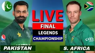 PAKISTAN Champions vs SOUTH AFRICA Champions, FINAL | Live Scores & Commentary | PAK vs SA Live