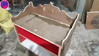 Mandir Chowki Mahrab Design | Pooja Mandir Design 12 mm Play Borad | #Short