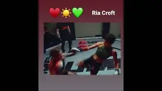 Kurdish female  mma fighter