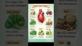 Eat for Your Heart ❤️ Top Heart-Healthy Foods That Can Save Your Life!