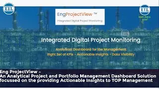EngProjectView | Project Monitoring Dashboard | Engineers India Limited