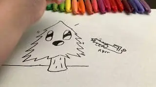 Drawing a tree pun