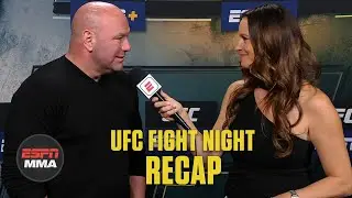 Dana White reacts to #UFCVegas27, Paul Felder&rsquo;s retirement | UFC Post Show
