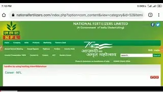 NFL MT Result 2024, Cut Off Marks, Merit List PDF Download