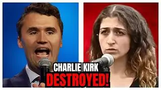 Charlie Kirk DESTROYED By Palestinian Activist LIVE On His OWN Show!!! (Israel Palestine)