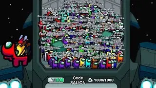 AMONG US, but with AMOGUS in LOBBY vs 1 MILLION PLAYERS