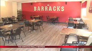 Barracks Tavern reopens in Girard after fire in 2018