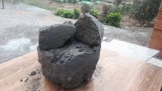 ASMR:Huge charcoal crumbling ( dry)/satisfying video,sleepaid😴
