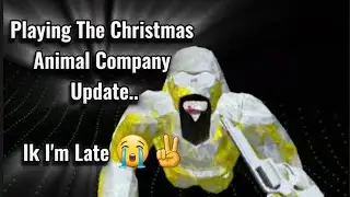 Играю в Animal Company с рождественским обновлением... Знаю, я опоздал 😭✌️
