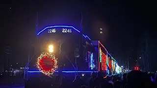 CPKC holiday train departs Franklin Park ￼