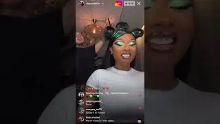 Megan Thee stallion Singing katy perry's song (Thingking of you)