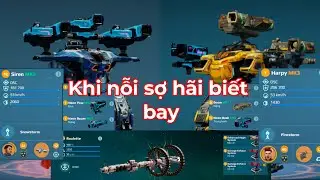 [War Robots] When Nightmare Can Fly Siren + Harpy Bash 