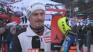 Tr&auml;nen & Dank an seine Frau: Manuel Feller emotional nach Kitzb&uuml;hel-Sieg 2026 | 